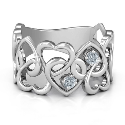 Your Heart and Mine Ring - Handcrafted & Custom-Made