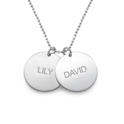 Personalised Multi Disc Necklace - Handcrafted & Custom-Made