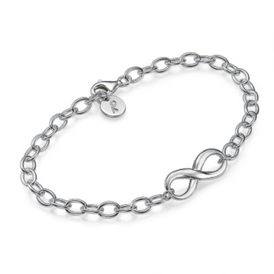 Sterling Silver Infinity Bracelet/Anklet - Handcrafted & Custom-Made