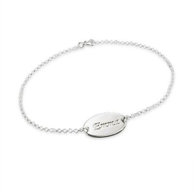 Sterling Silver Personalised Baby Bracelets/Anklet - Handcrafted & Custom-Made