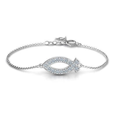Personalised Classic Fish Bracelet - Handcrafted & Custom-Made