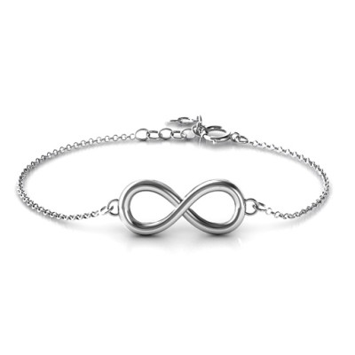 Personalised Classic Infinity Bracelet - Handcrafted & Custom-Made