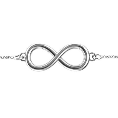 Personalised Classic Infinity Bracelet - Handcrafted & Custom-Made