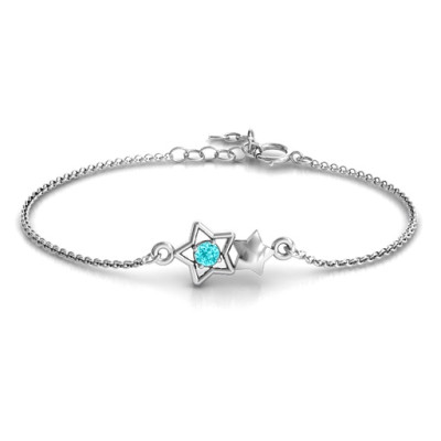 Personalised Me and My Shadow Star Bracelet - Handcrafted & Custom-Made
