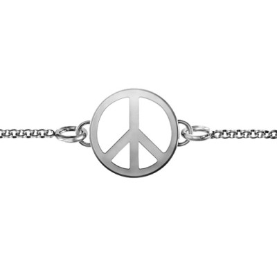 Personalised Shanti Peace Bracelet - Handcrafted & Custom-Made