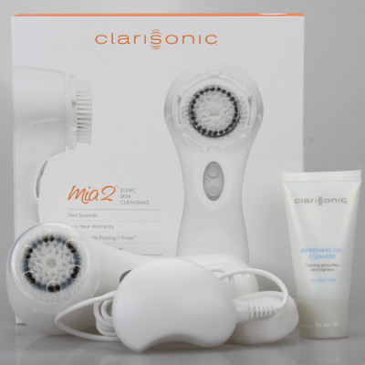 Clarisonic Mia 2 Sonic Skin Cleansing System With Cream-White - Handcrafted & Custom-Made