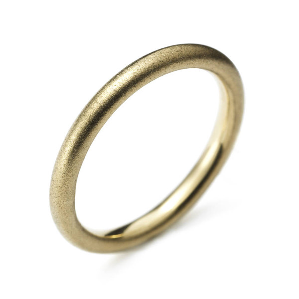 Yellow Gold Halo Ring - Handcrafted & Custom-Made