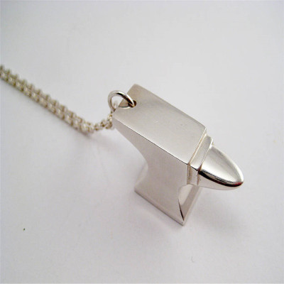 Mini Anvil Pendant - Handcrafted & Custom-Made