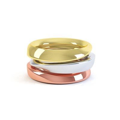 Eternal Twist Ring - Handcrafted & Custom-Made