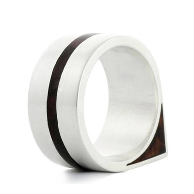 Wood Ring Edge Two - Handcrafted & Custom-Made