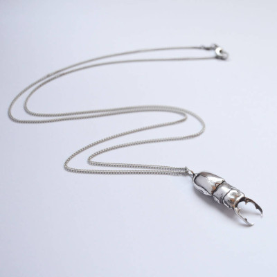 Ferum Beetle Pendant - Handcrafted & Custom-Made