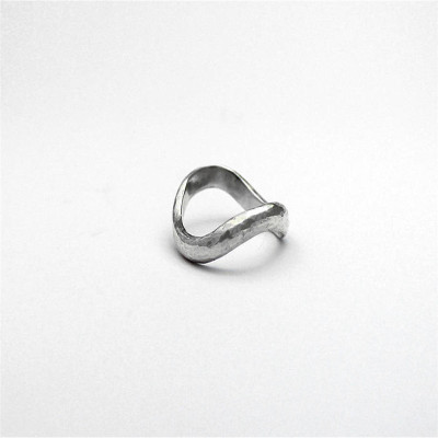 Sterling Silver Infinity Wedding Ring - Handcrafted & Custom-Made