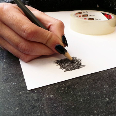 Inked Fingerprint Dog Tag Necklace - Handcrafted & Custom-Made