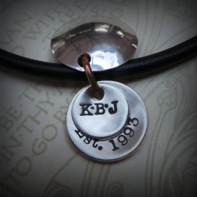 Mens Flippy Disk Necklace - Handcrafted & Custom-Made