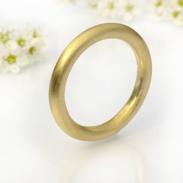 Mens Halo Wedding Ring, 18ct Gold - Handcrafted & Custom-Made