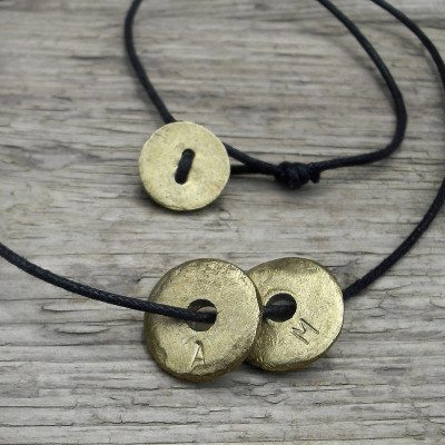 Personalised Eternal Hoop Necklace - Handcrafted & Custom-Made