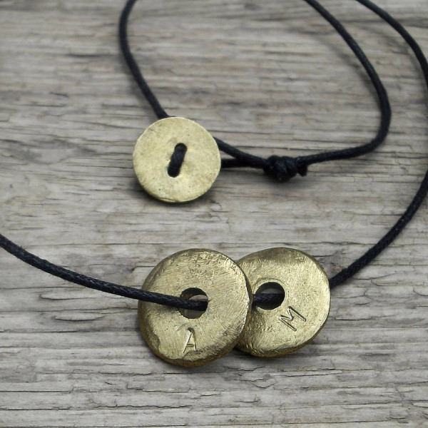 Personalised Eternal Hoop Necklace - Handcrafted & Custom-Made