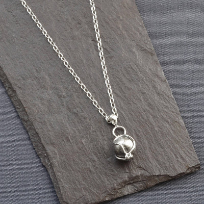 Meteorite Spinning Orb Necklace - Handcrafted & Custom-Made