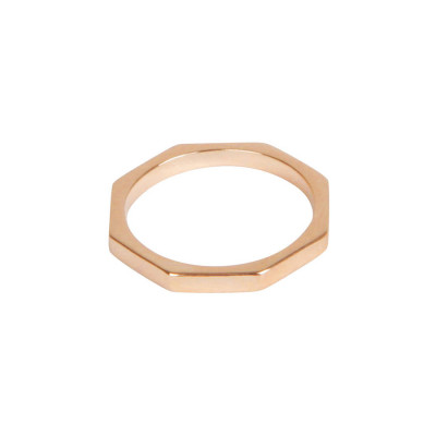 Octagon Bolt Ring - Handcrafted & Custom-Made