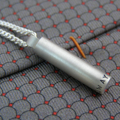 Personalised Bullet Pendant - Handcrafted & Custom-Made