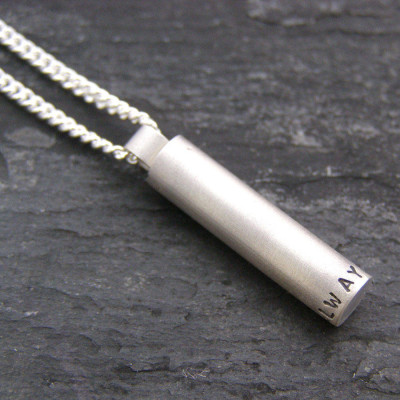 Personalised Bullet Pendant - Handcrafted & Custom-Made