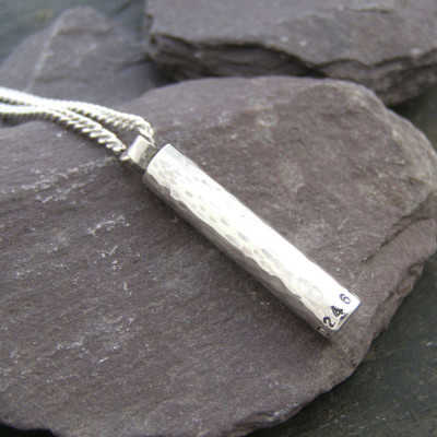 Personalised Bullet Pendant - Handcrafted & Custom-Made