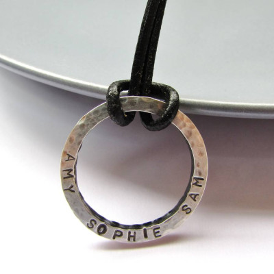 Personalised Daddy Necklace - Handcrafted & Custom-Made