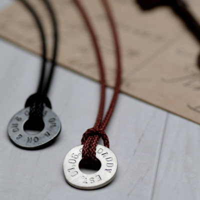 Personalised Mens Polo Pendant - Handcrafted & Custom-Made