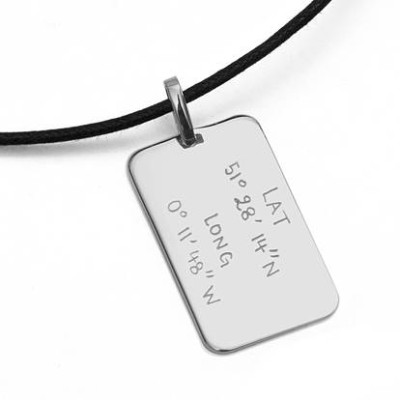 Mens Personalised Dog Tag Necklace - Handcrafted & Custom-Made