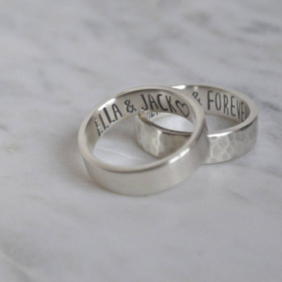 Silver Secret Message Ring - Handcrafted & Custom-Made