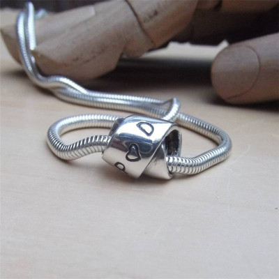 Personalised Silver Infinity Knot Necklace - Handcrafted & Custom-Made