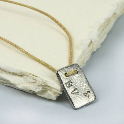Personalised Dog Tag Necklace - Handcrafted & Custom-Made