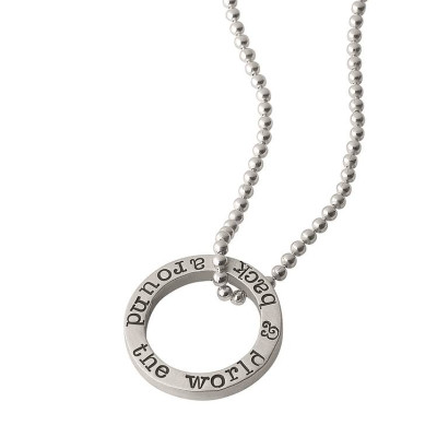 Personalised Time Travellers Mens Chain - Handcrafted & Custom-Made