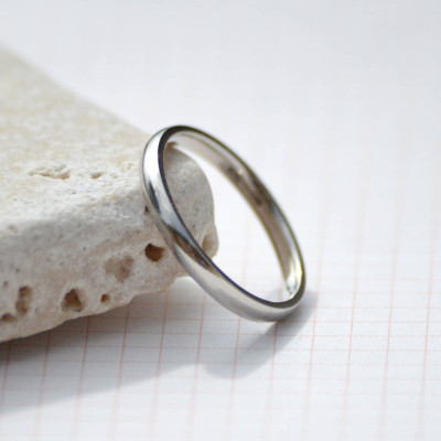 18ct Gold Wedding Band Wedding Ring - Handcrafted & Custom-Made