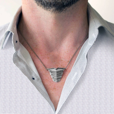 Romeo Necklace Oxydised Silver - Handcrafted & Custom-Made