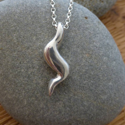 Silver Serpent Necklace - Handcrafted & Custom-Made
