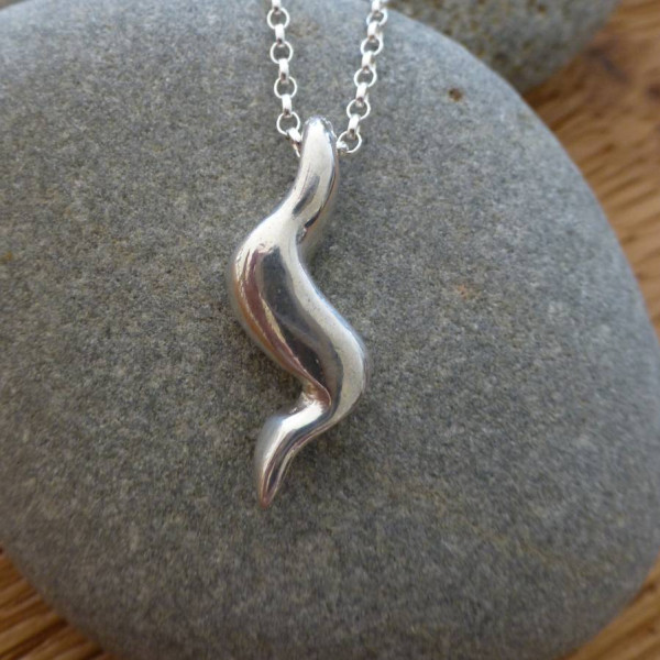 Silver Serpent Necklace - Handcrafted & Custom-Made