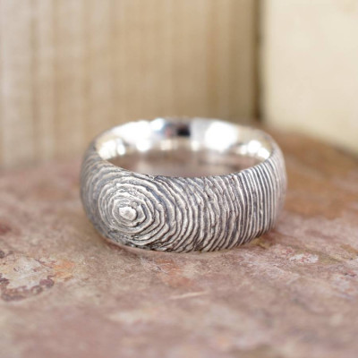 Silver Slate Ring - Handcrafted & Custom-Made