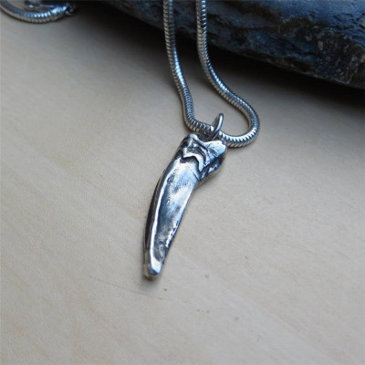Solid Silver Badger Claw - Handcrafted & Custom-Made