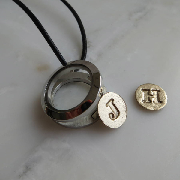 Stainless Steel Memory Locket - Handcrafted & Custom-Made