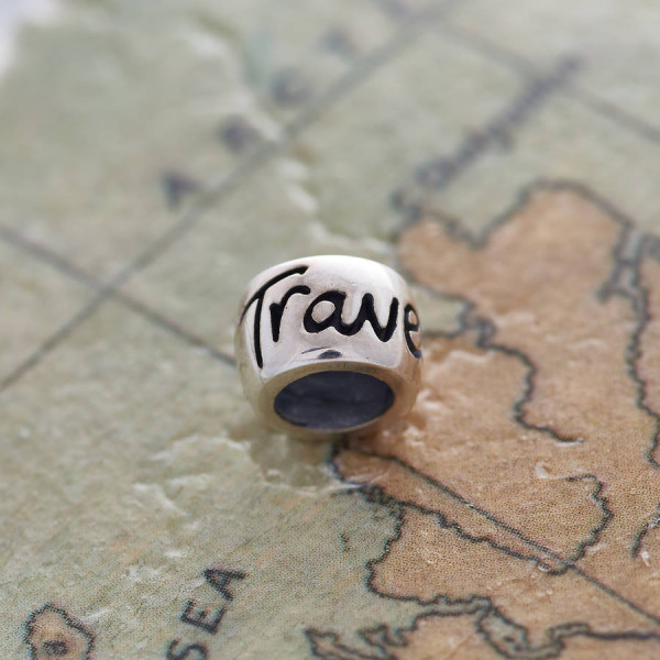 Travel Safe Solid Silver Mojo Charm - Handcrafted & Custom-Made