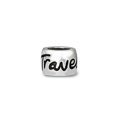 Travel Safe Solid Silver Mojo Charm - Handcrafted & Custom-Made